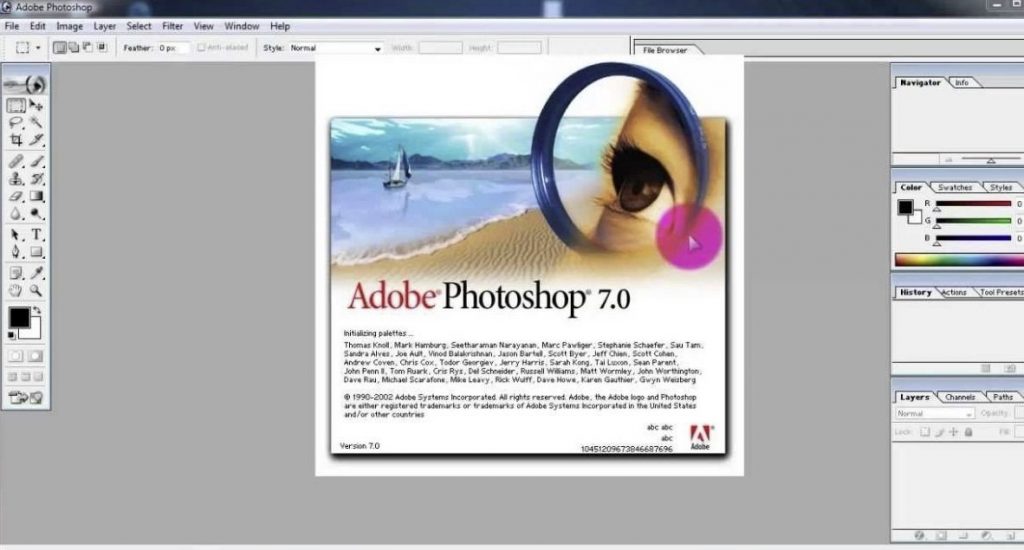 Adobe Photoshop 7.0