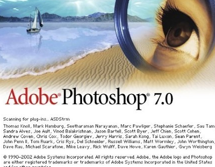 get into pc adobe photoshop 7.0