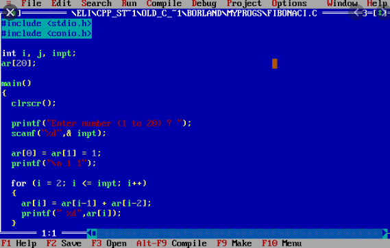 Turbo C++ free download