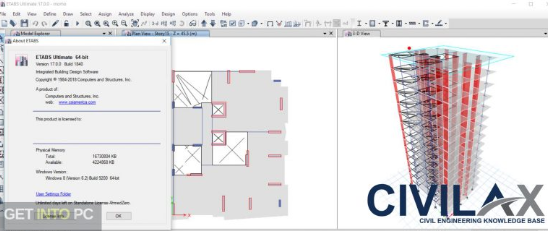 CSI ETABS Ultimate 17.0.1 x64