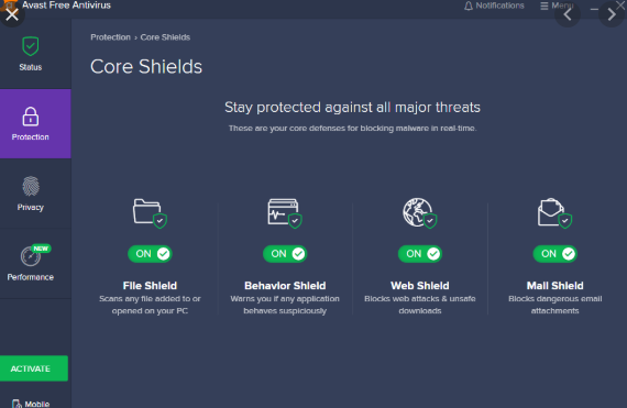 avast free virus scan and removal