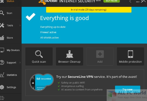 Avast Internet Security 17.4.2294