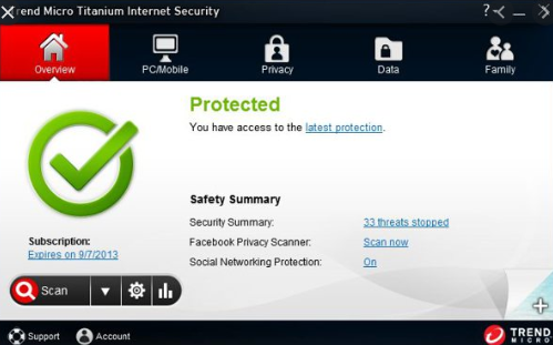 Trend Micro Titanium Internet Security 2013