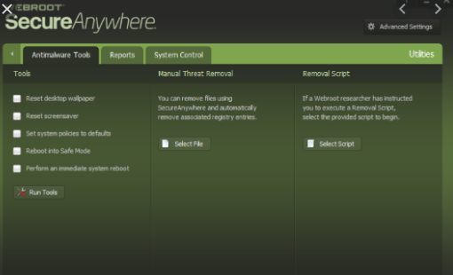 Webroot SecureAnywhere AntiVirus 9