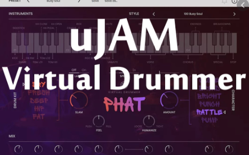 uJAM – Virtual Drummer PHAT