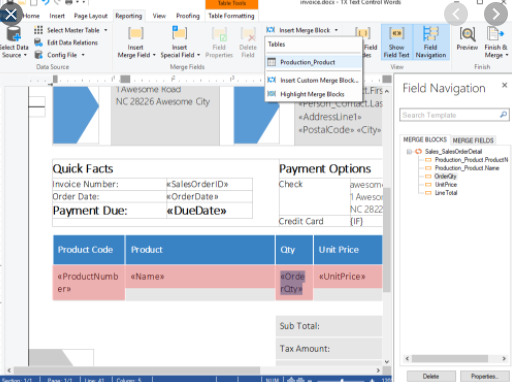 TX Text Control .NET for Windows