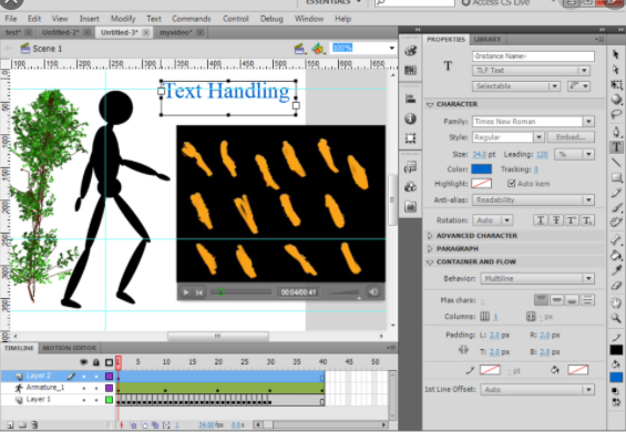 adobe flash cs3 professional animation tutorial