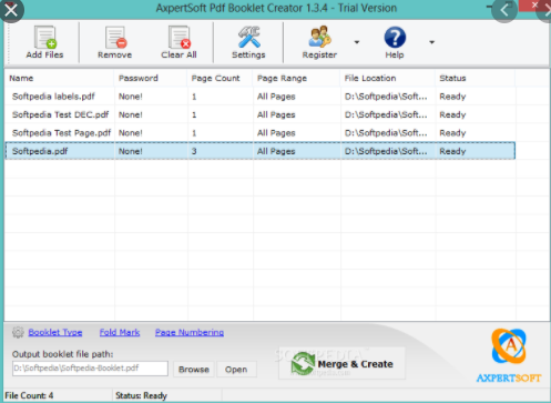 Axpertsoft PDF Booklet Creator