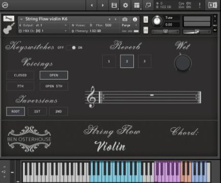 Ben Osterhouse – Flow String Violin V1.3.1 (KONTAKT)