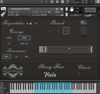 Ben Osterhouse – Flow of Viola String v1.3.1 (KONTAKT)