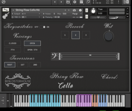 Ben Osterhouse – String Flow Cello (KONTAKT)