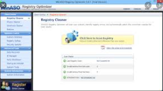 WinASO Registry Optimizer