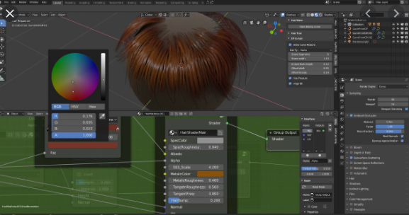 Blender Hair Tutorial: How to Use the Hair Tool for Blonde Hair - wide 4