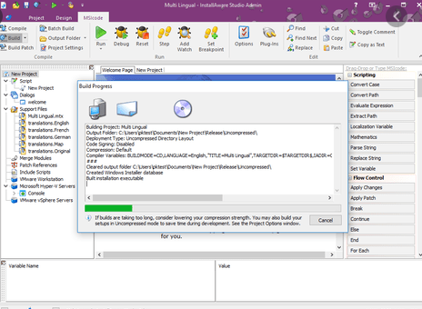 InstallAware Studio Admin X12