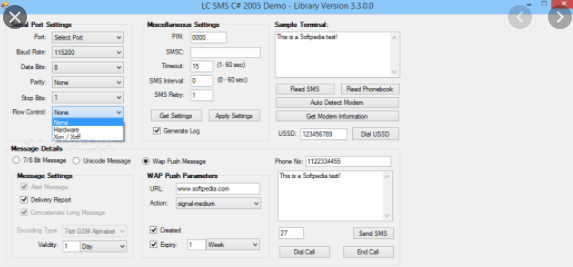 Logiccode GSM SMS .Net Library