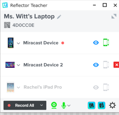 Reflector Teacher