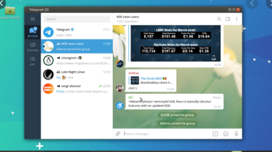 telegram desktop web