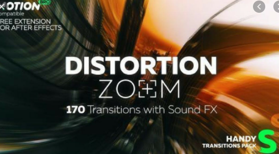 VideoHive – Distortion Zoom Transitions