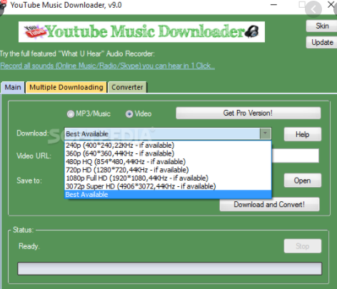 convert multiple songs at once from youtube