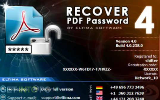 any pdf password recovery