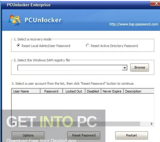 pcunlocker free download with crack