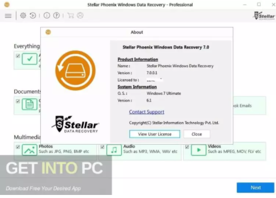 stellar data recovery professional download