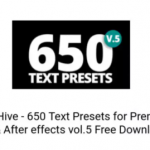 VideoHive – 650 Text Presets for Premiere Pro After effects vol.5