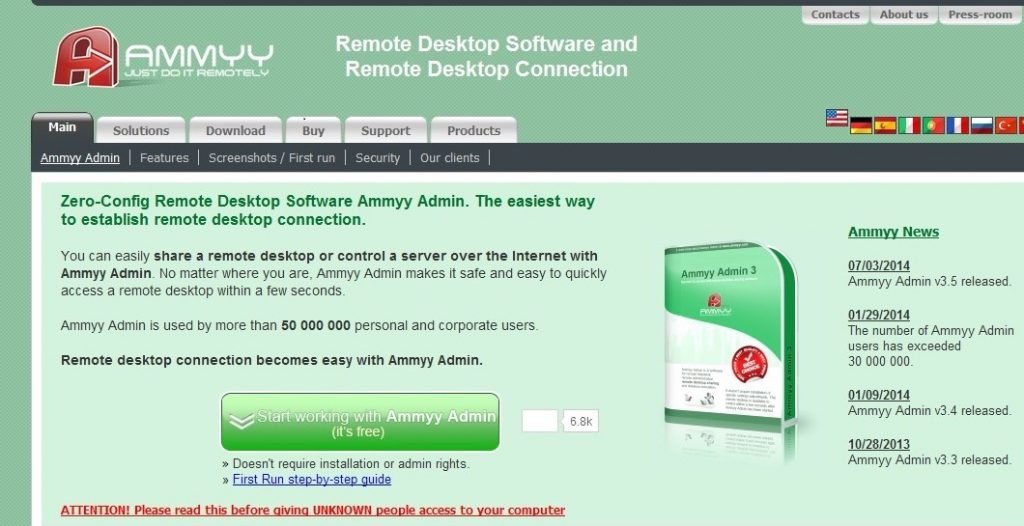 ammyy software free download softonic