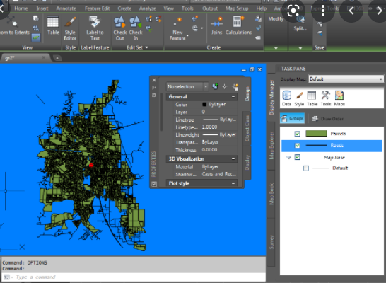 insert shape file autocad