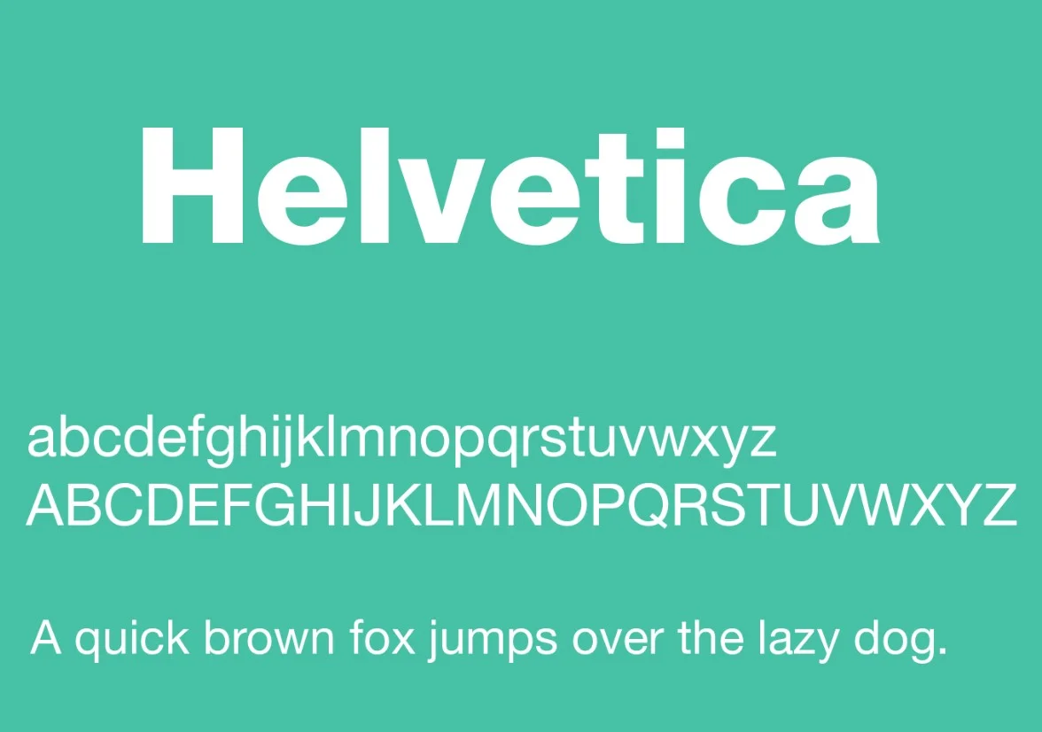 Helvetica Fonts for PC 