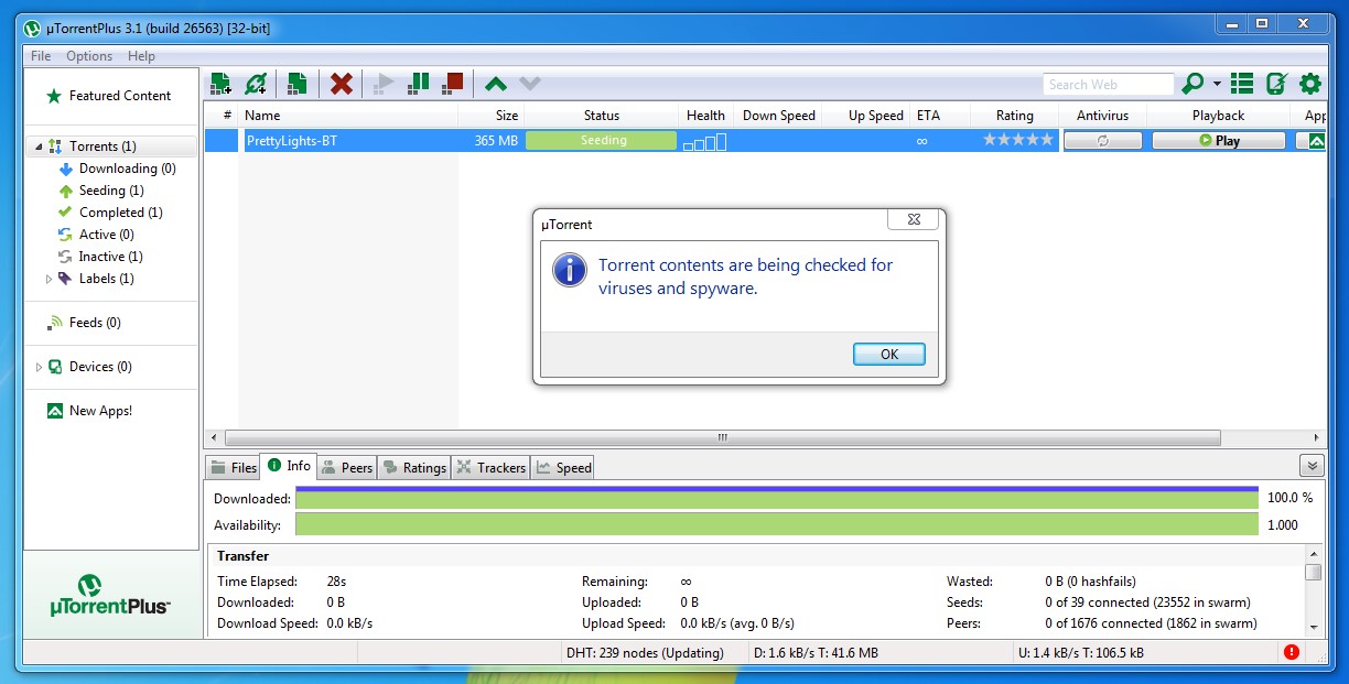 utorrent free download for window xp