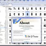 Font Creator v6 0 Professional