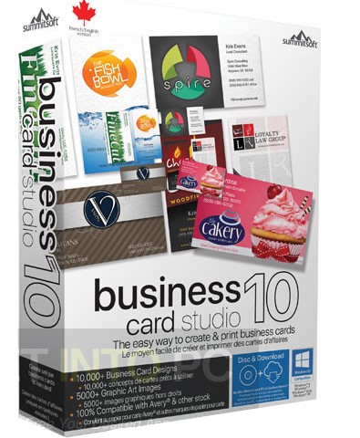 Summitsoft Business Card Studio Deluxe