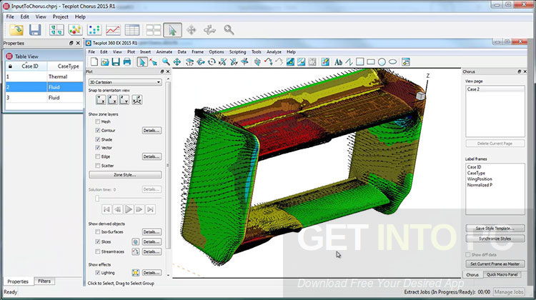 can you run an animation in 3d tecplot 360