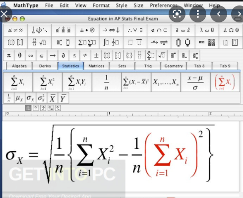 Design Science Mathtype 2018