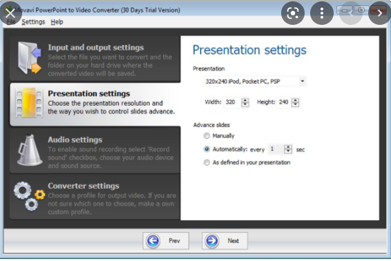 Movavi Powerpoint to Video Converter