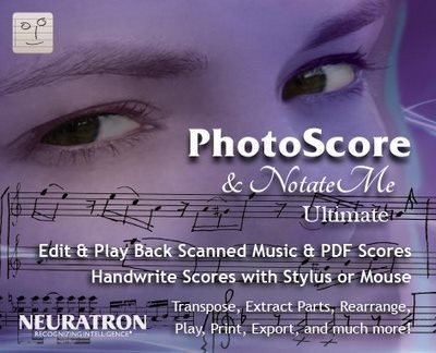 Neuratron Photoscore & Notateme Ultimate 2018
