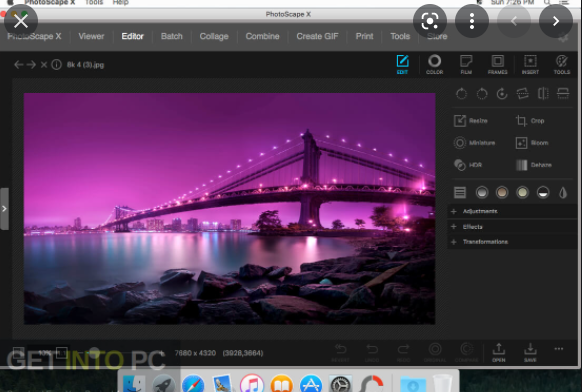 photoscape x pro buy window so can be use in mac