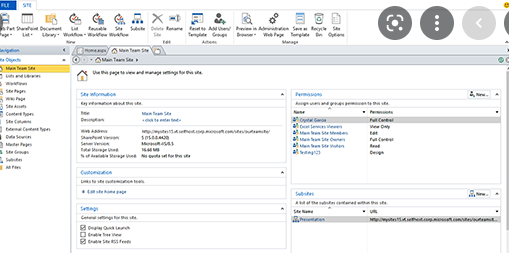 Microsoft Sharepoint Server 2013