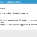 Visual C Runtime