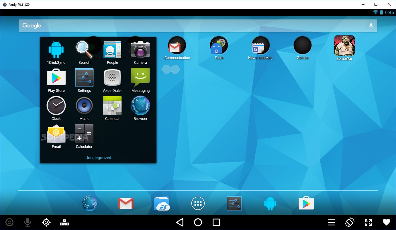 root android emulator for pc