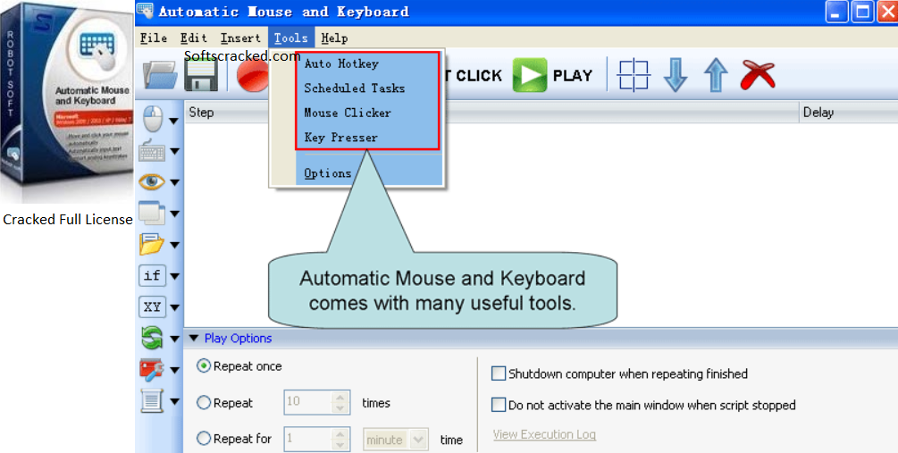 mouse and key recorder for videos