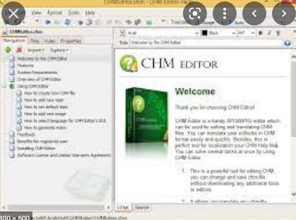 CHM Editor