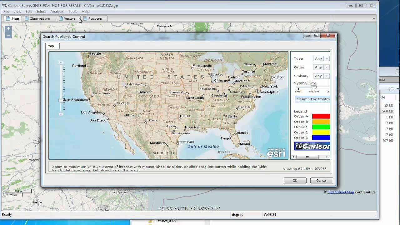 Carlson Survey Survgnss