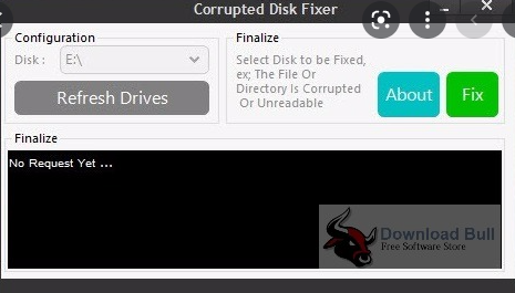 Corrupted Disk Fixer Portable