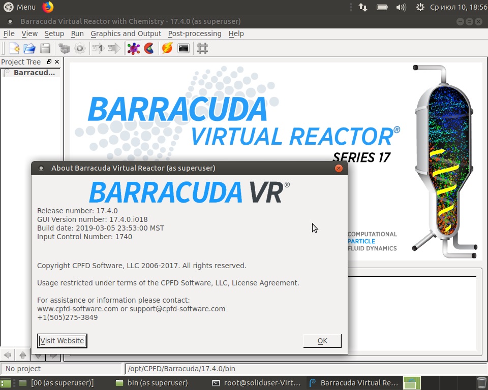 Cpfd Barracuda Virtual Reactor