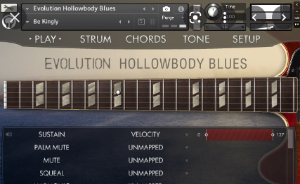 Evolution Hollowbody Blues