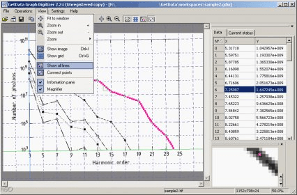 Getdata Graph Digitizer