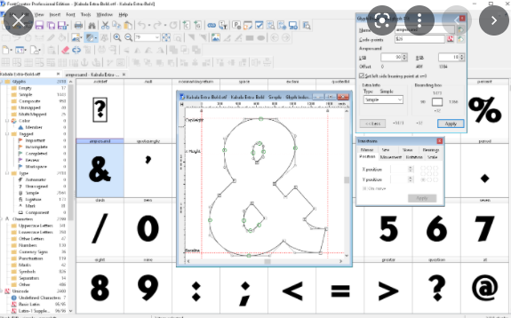 for windows download FontCreator Professional 15.0.0.2936