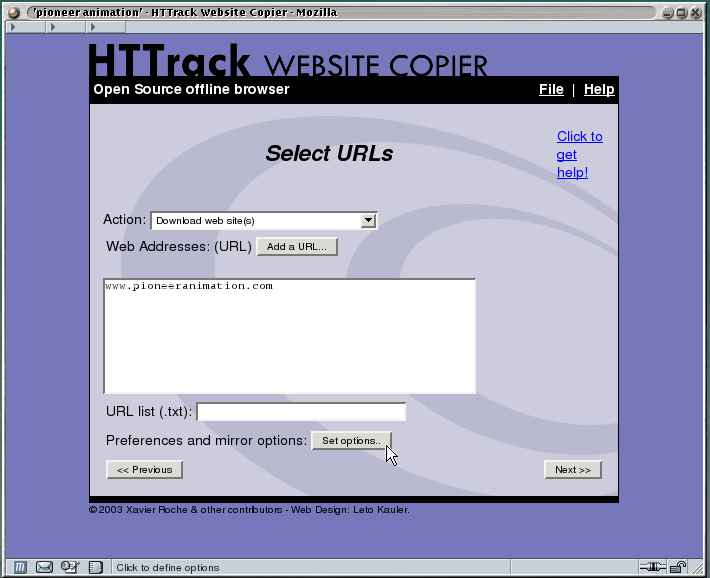 Httrack Website Copier